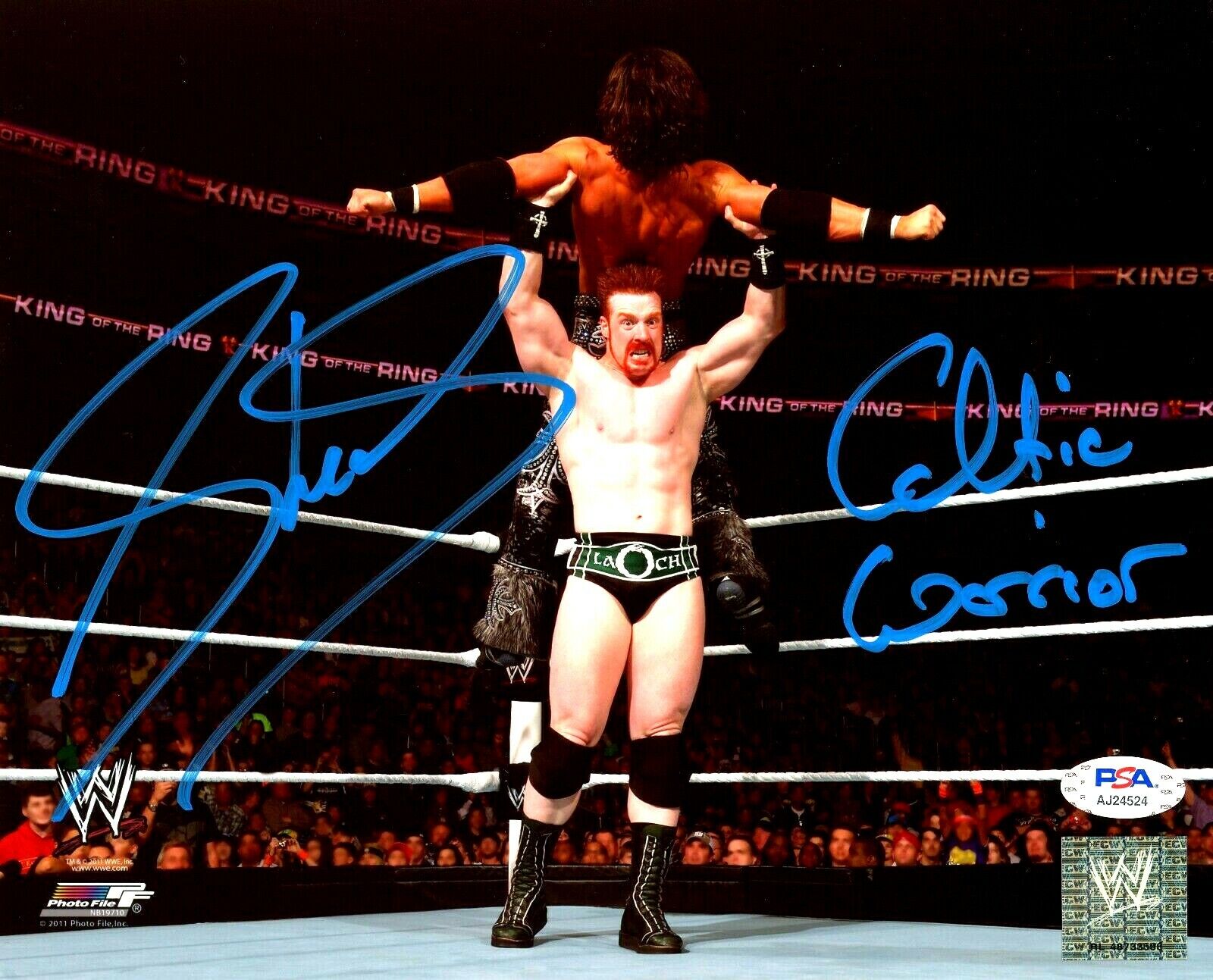 WWE SHEAMUS HAND SIGNED AUTOGRAPHED 8X10 Photo Poster painting WITH PROOF AND PSA DNA COA 1