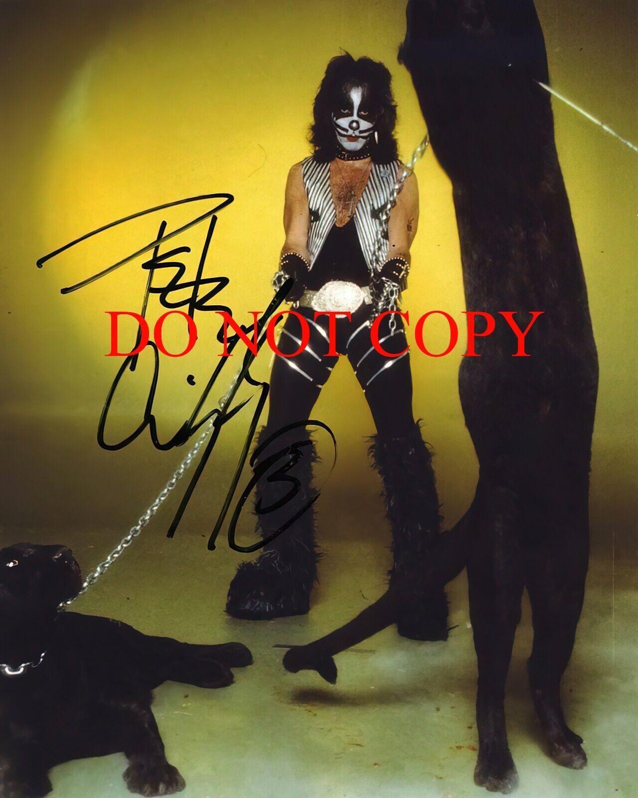 Peter Criss - Autographed Signed 8x10 Photo Poster painting (Kiss) Reprint