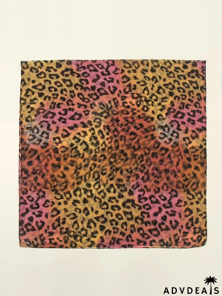 Animal Print Scarf
