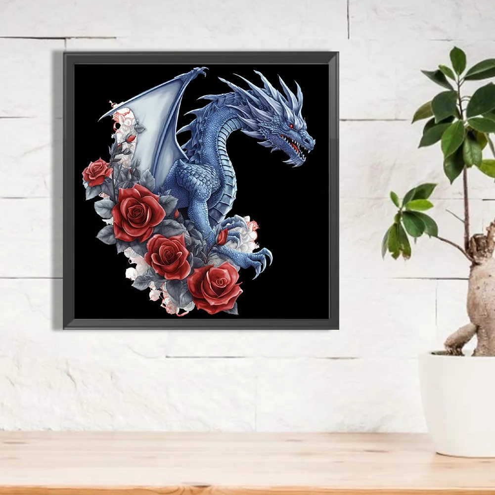 Diamond Painting - Full Round Drill - Dragon(Canvas|40*40cm)