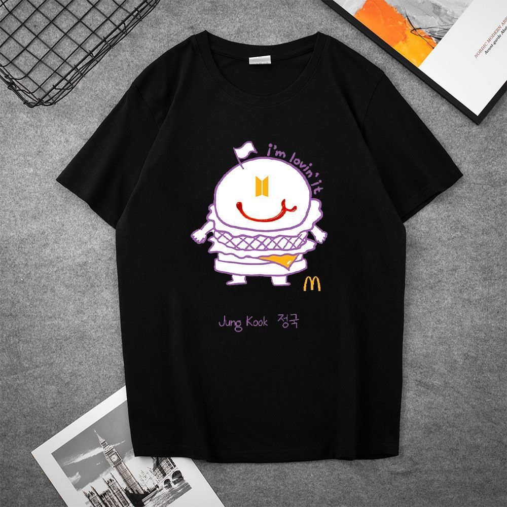 방탄소년단 MCDONALDS Creative T-shirt