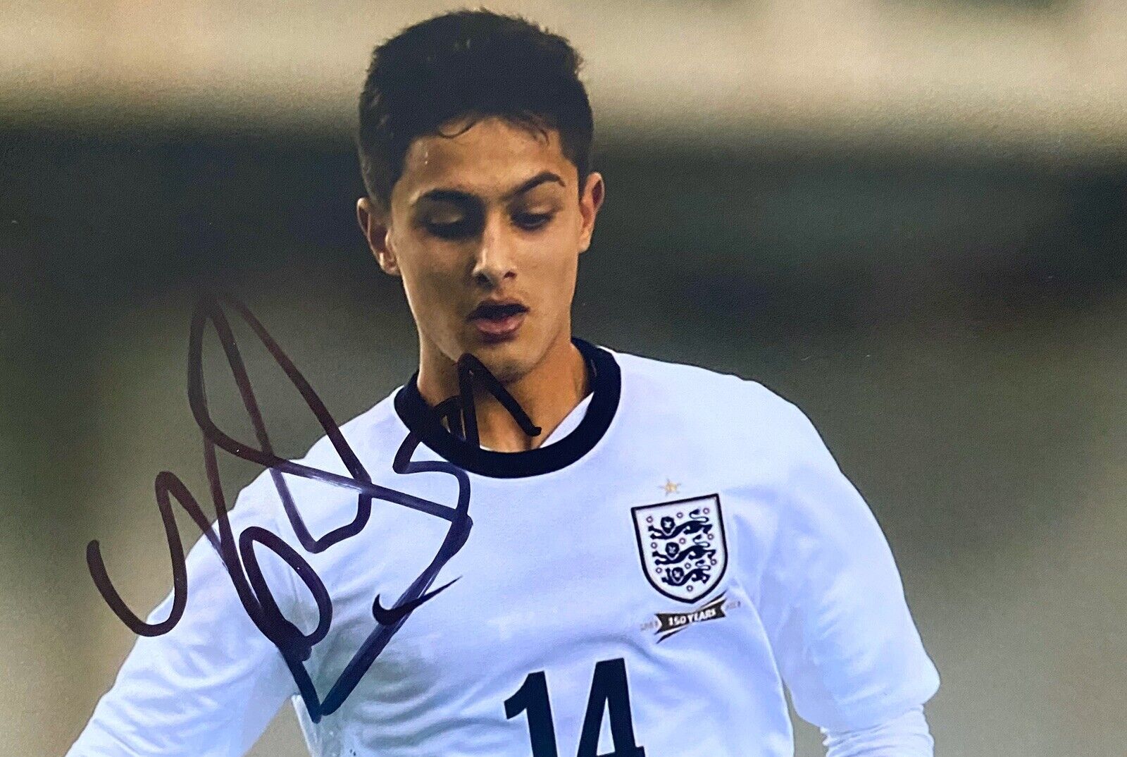 Yan Dhanda Genuine Hand Signed 6X4 Photo Poster painting - England