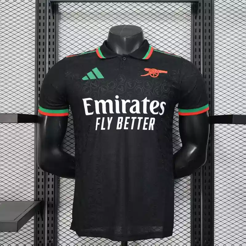 25/26 Player Arsenal Black Special Edition Soccer Jersey