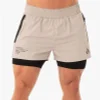 Men Training Outdoor Running Sports Double Shorts