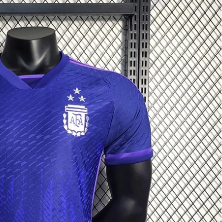 2022 Argentina Away Player Version Men's Football T-Shirt