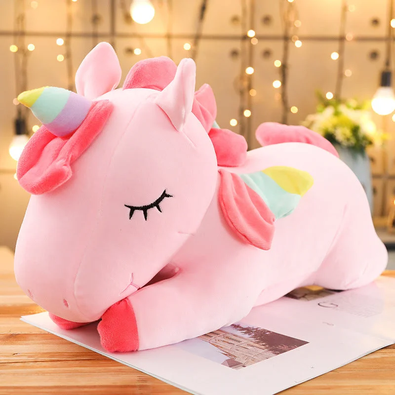 Unicorn Cuddly Plush Toy For Kids – Pink 12 Inches