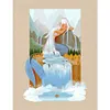 Diamond Painting -DIY Round Drill Silver-Haired Mermaid(50x60cm)