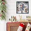 Snow Girl - Diamond Painting - Partial Special Shaped Drill(Canvas|30*30cm)