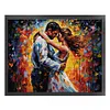 uk.everydayedeals (Limited Stock)Cross Stitch - 14ct Stamped - Tomber amoureux (63*52cm)