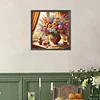 (50*50cm)Flower - Full Round Drill Diamond Painting