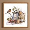 Diamond Painting-DIY Full Round Drill Snow Bird