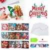 12Pcs Weihnachten - 5d DIY Handwerk Grußkarte