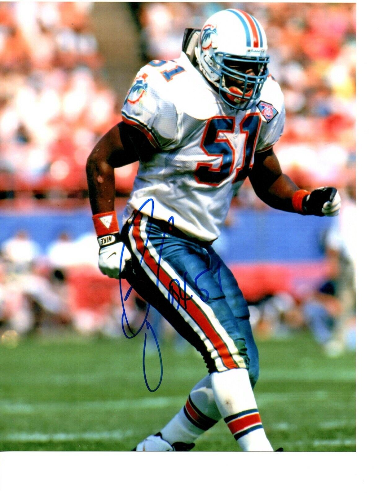 Bryan Cox autographed signed 8x10 football Photo Poster painting Miami Dolphins Jets E