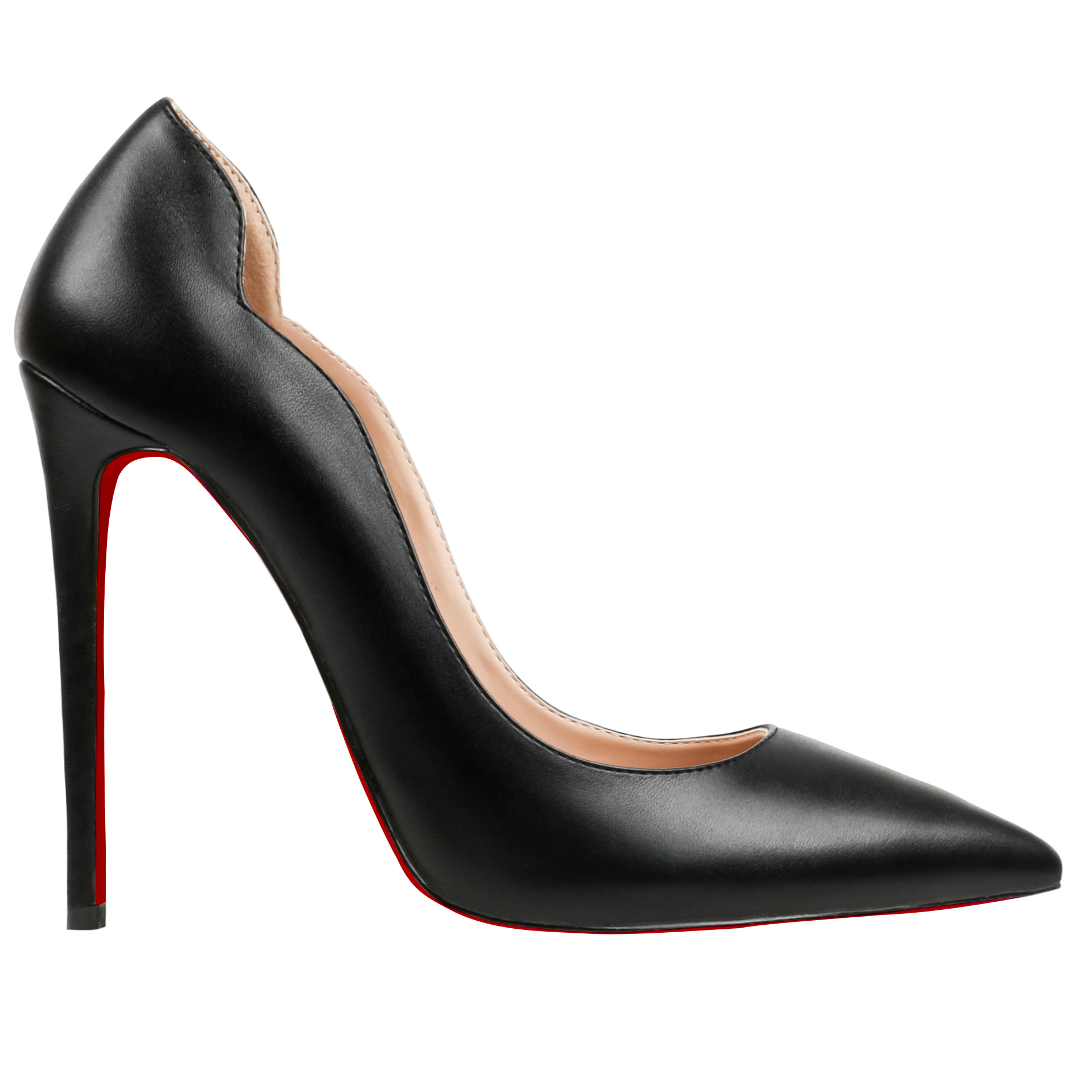 Classic Women's Red Bottom High Heels for Party Wedding Pumps-MERUMOTE