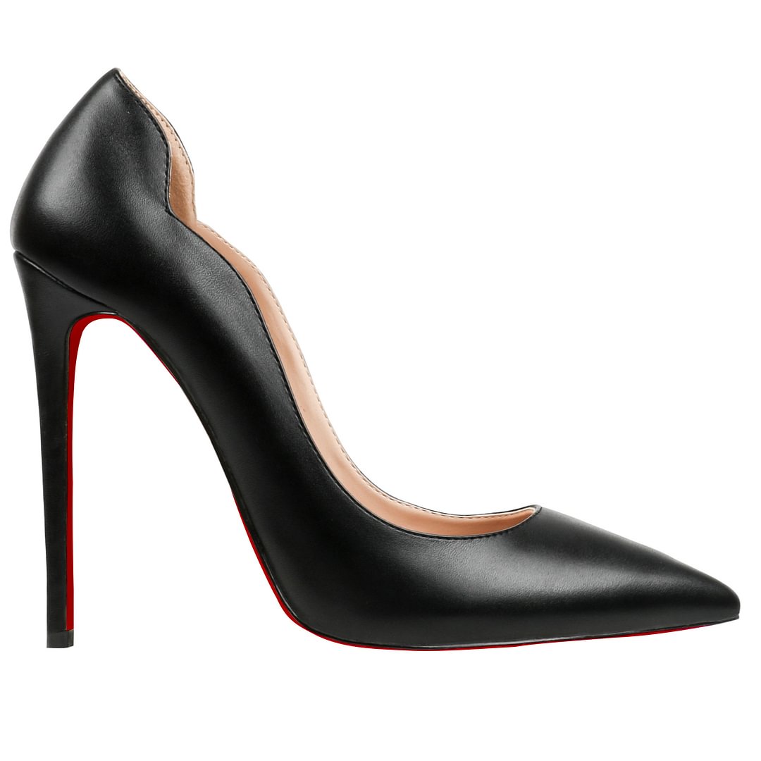 Classic Women's Red Bottom High Heels for Party Wedding Pumps-MERUMOTE