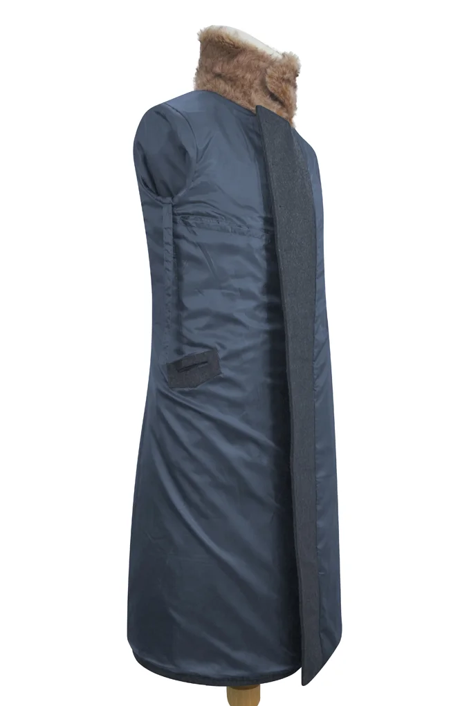   Luftwaffe German Officer Fur Collar Wool Greatcoat German-Uniform