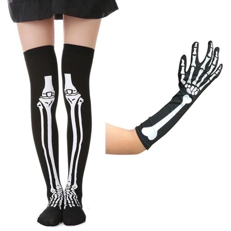 Halloween Skull Cloth Party Costume Props