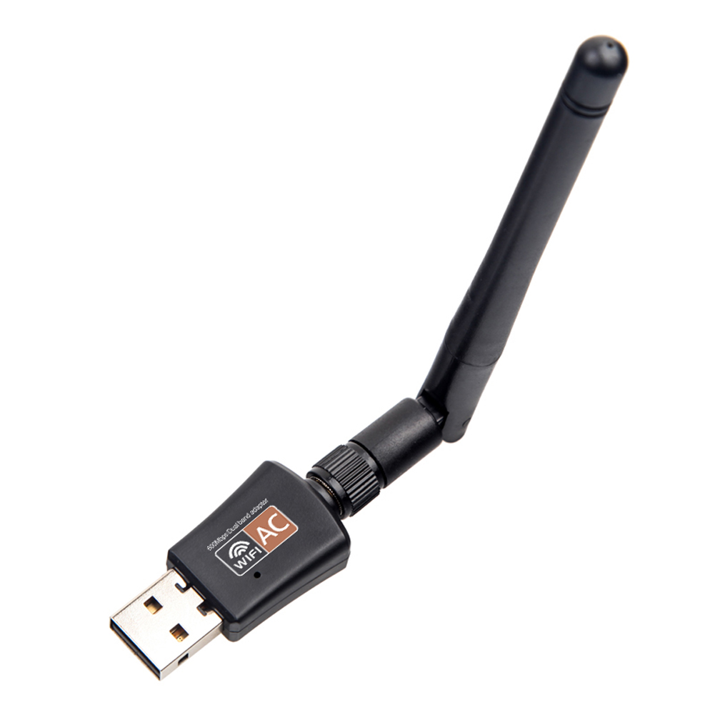 

600Mbps Dual Band 5GHz Wireless Lan USB PC WiFi Adapter w/ Antenna 802.11AC, 501 Original