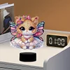 Schmetterling Katze Nachtlicht doppelseitig - 5d DIY Bastellampe