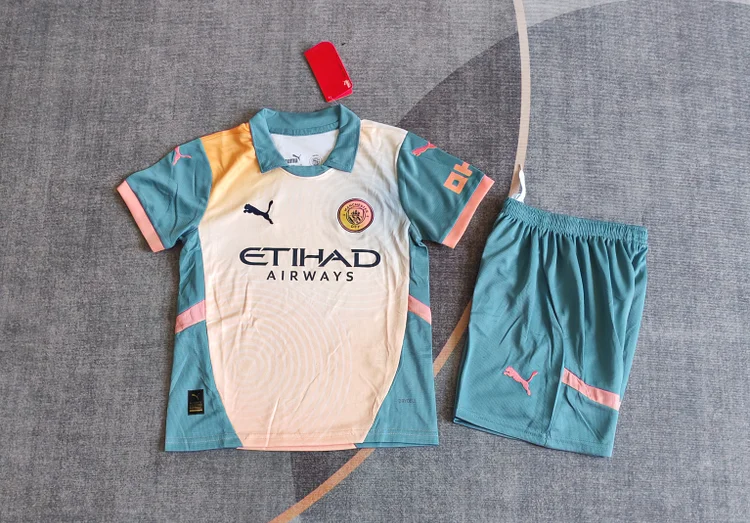 2024-25 Manchester City Away Shirt - Kids Size