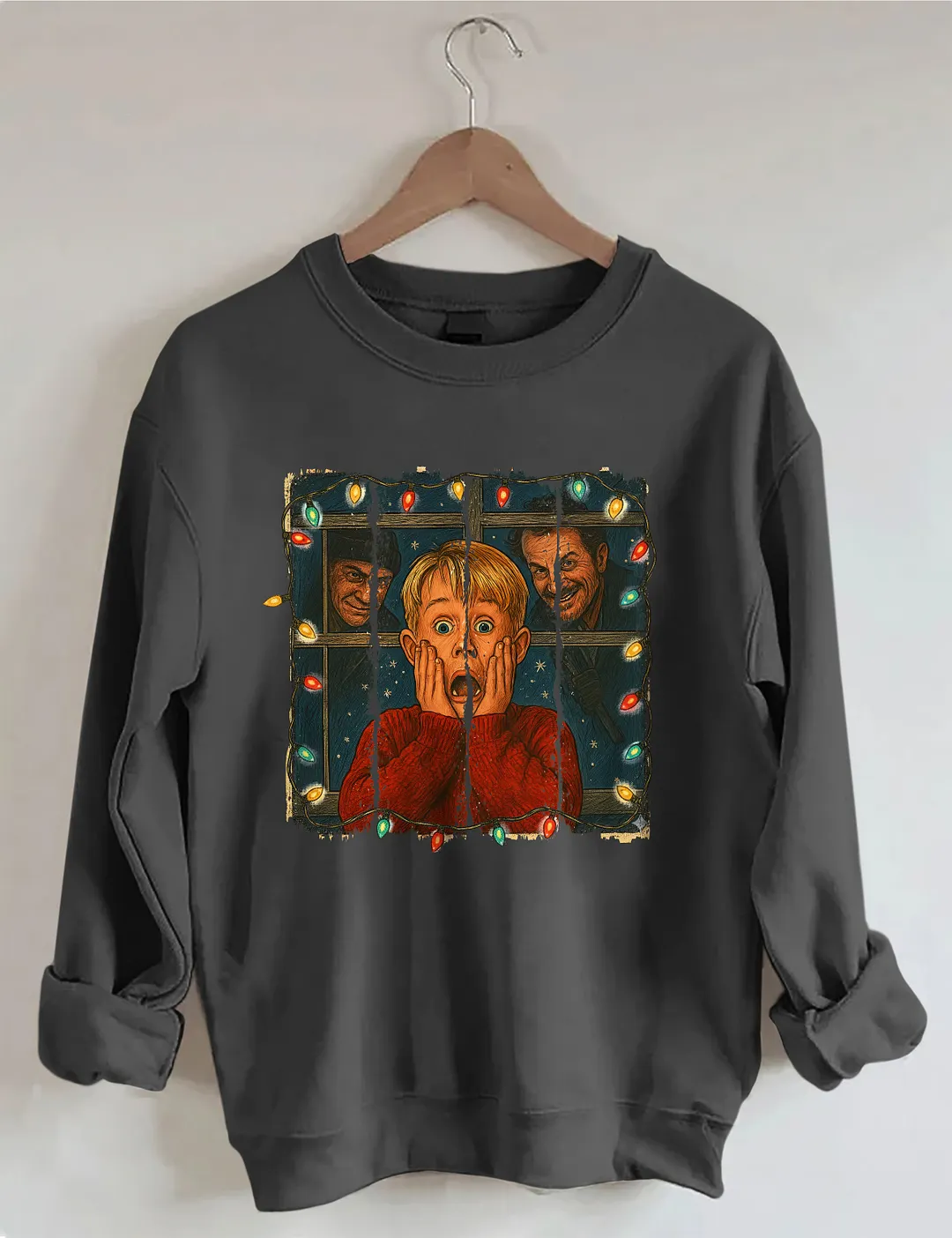 Retro Christmas Characters Sweatshirt