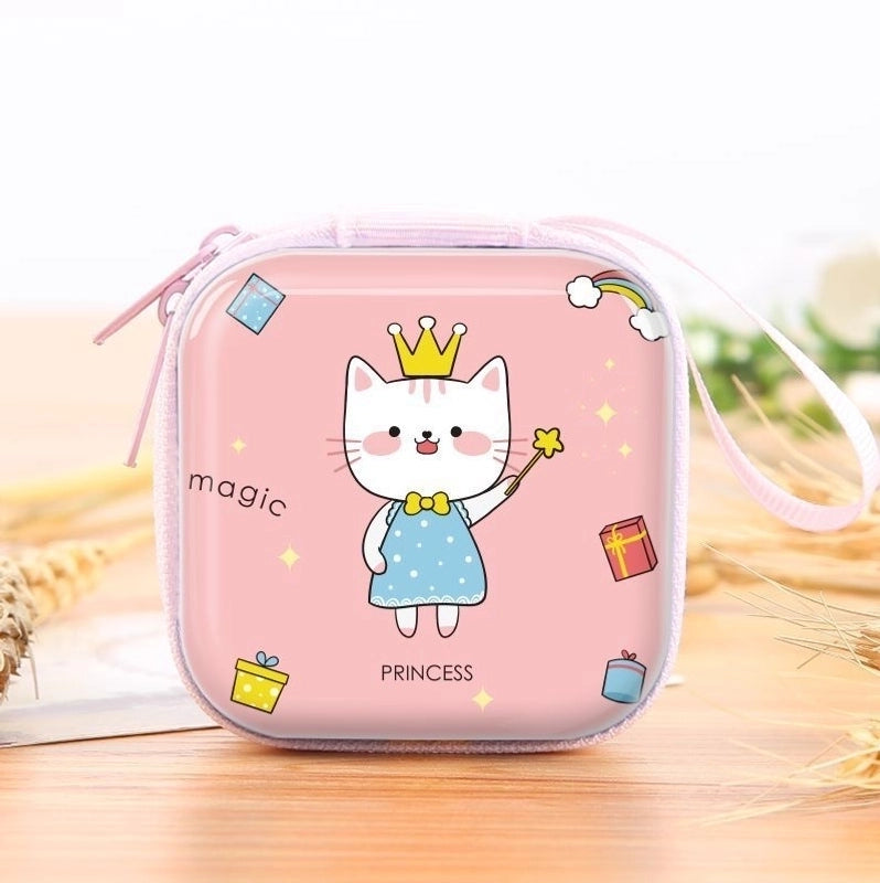 Girl’S Cartoon PVC Zipper Coin Purses