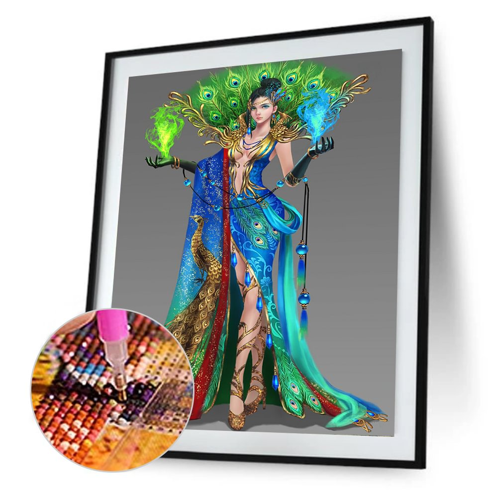 Diamond Painting - Full Round - Game Role (35*45cm)