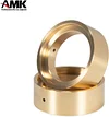 AMK 4Pcs TRX4M Updates Brass 1.3" Beadlock Wheels Bead Lock Ring for 1/18 RC Crawler