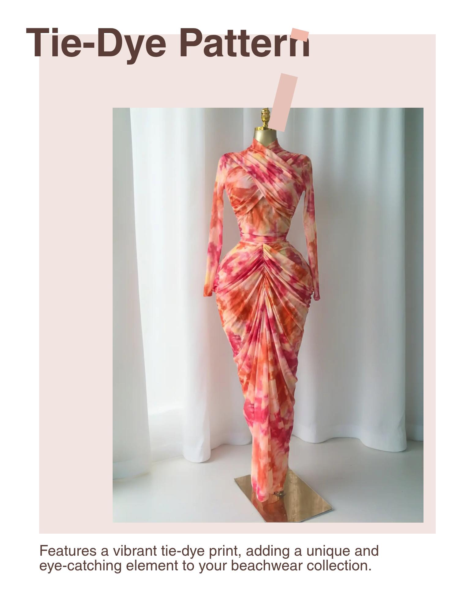 PULKRITU Elegant Women's Tie Dye Printed Two Piece Set Outfits, Wrap Crop Top + Ruched Maxi Skirt , Casual Beach Resort Birthday, Vacation Street Lady Two-Piece Set,Female Fashion 2 Piece Co-ord Set PULKRITU Elegant Women's Tie Dye Printed Two Piece Set Outfits, Wrap Crop Top + Ruched Maxi Skirt , Casual Beach Resort Birthday, Vacation Street Lady Two-Piece Set,Female Fashion 2 Piece Co-ord Set