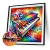 (40*40cm)Piano - Full Round Drill Diamond Painting