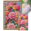 Roses-11CT Stamped Cross Stitch 35*60cm/13.78*23.62in(Big Size)