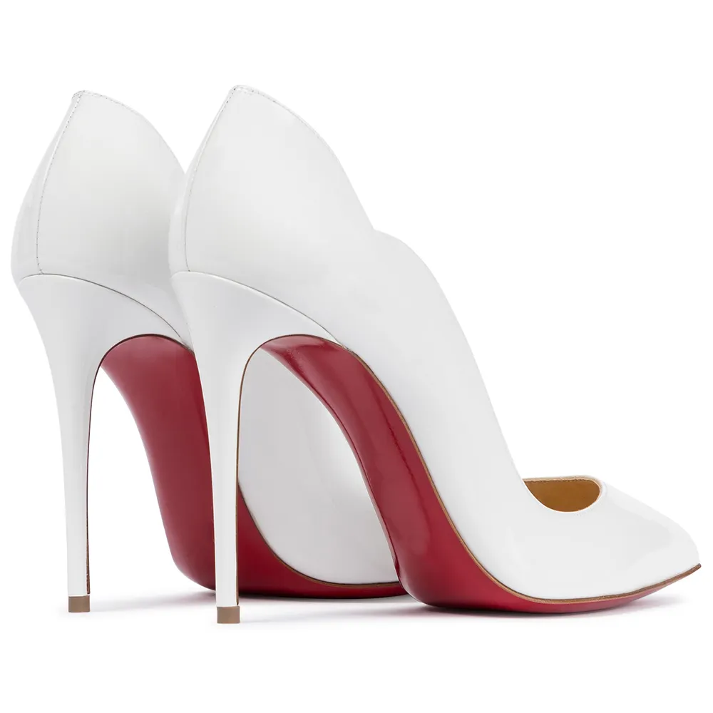 120mm Women's High Heels Party Wedding Stilettos Patent Red Bottom Pumps-vocosishoes