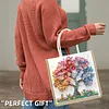 DIY Diamond Painting Linen Tote Bag