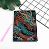 50 Seiten A5 Drache - 5D DIY Basteln Notizbuch