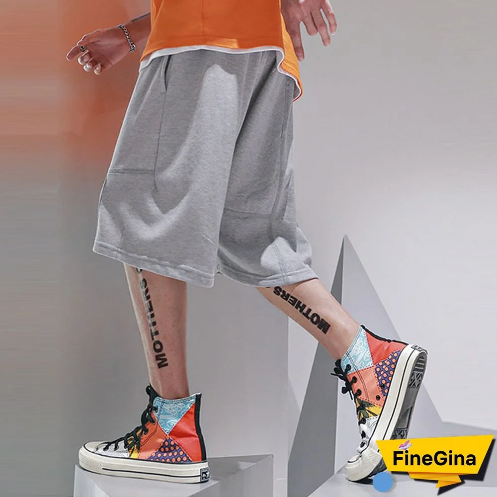 Mens Casual Hip-Hop Shorts