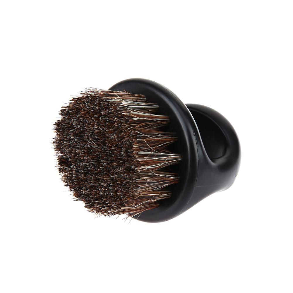 

Men Beard Brush Mustache Shaving Brush Facial Hair Comb Duster(Dark Brown), 501 Original