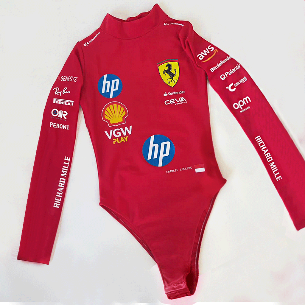 Women's Racing Team Printed Jumpsuit / TECHWEAR CLUB / Techwear