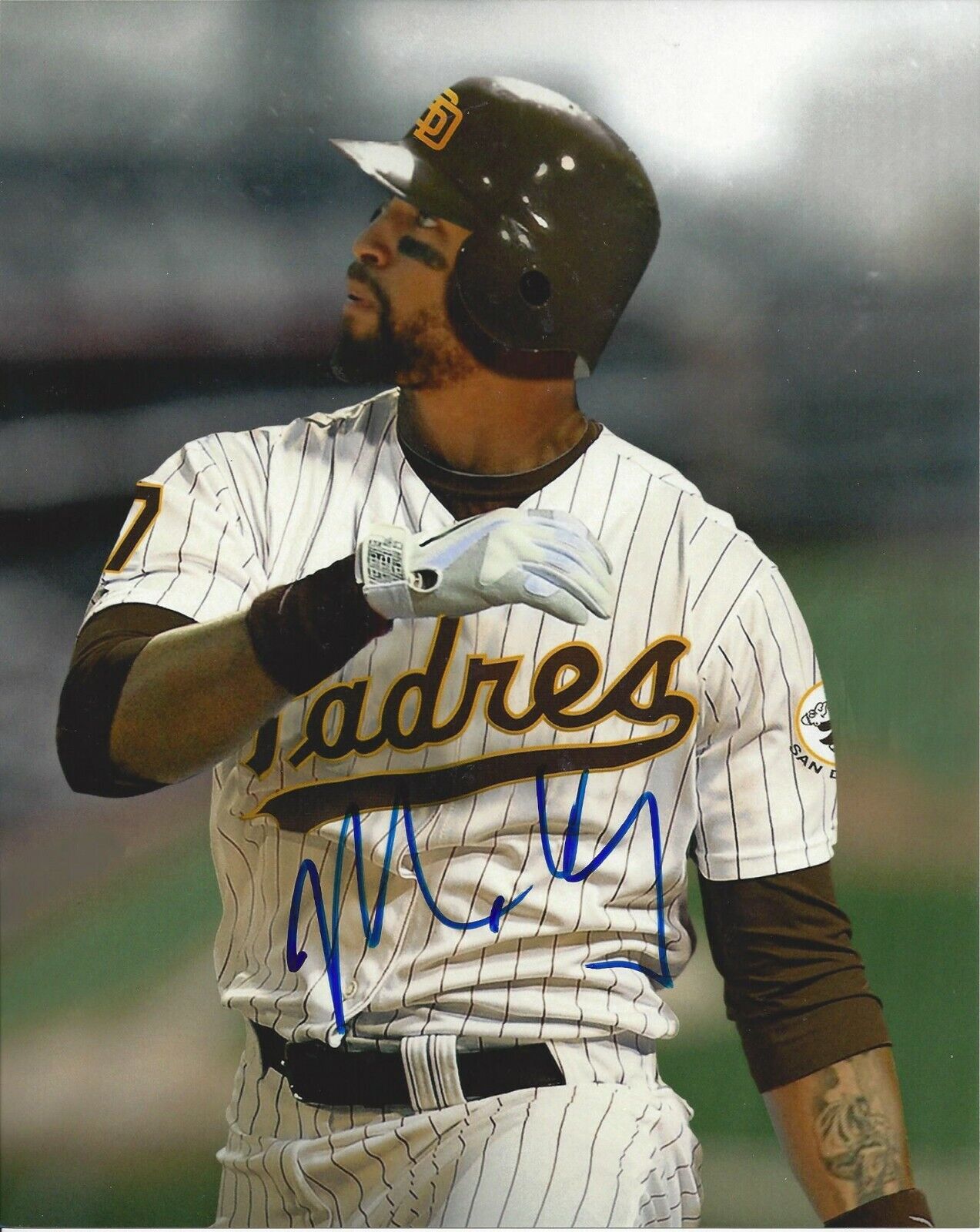 Matt Kemp Autographed 8x10 San Diego Padres#S1159