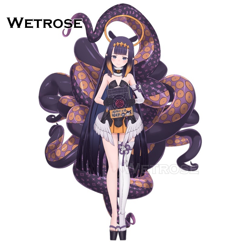 [Deposit-Poll] Wetrose Ninomae Ina’nis Hololive EN Vtuber Cosplay Costume