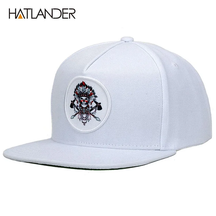 HATLANDER Original bone baseball cap snapback hip hop hats men women sun cap gorras fitted flat bill snapback cap
