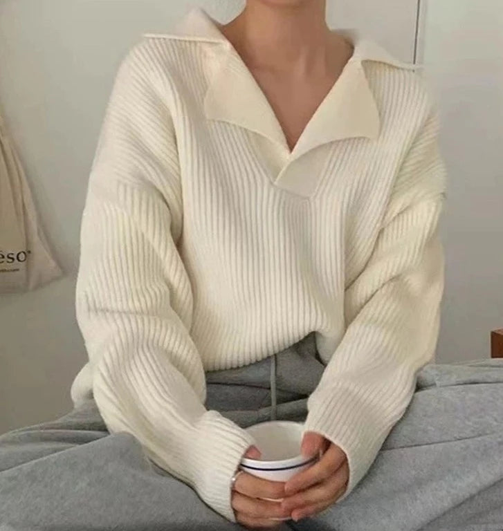 OLCooL 2024 Fall Fashion Mea Knitted Sweater olcool