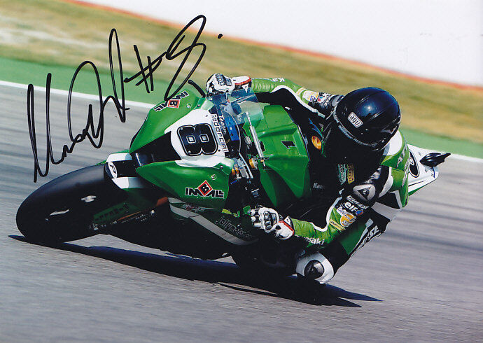 Mark Aitchison Kawasaki WSBK Signed Photo Poster painting 5x7 2011 1.