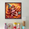 (Multi-Style) Girl-11CT Stamped Cross Stitch 50*50cm/19.69*19.69in