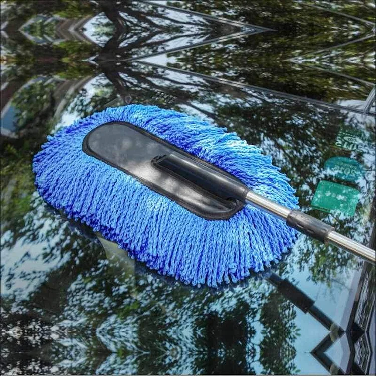 long handle car wash mop and cleaner for cleaner sleeker shinier cars