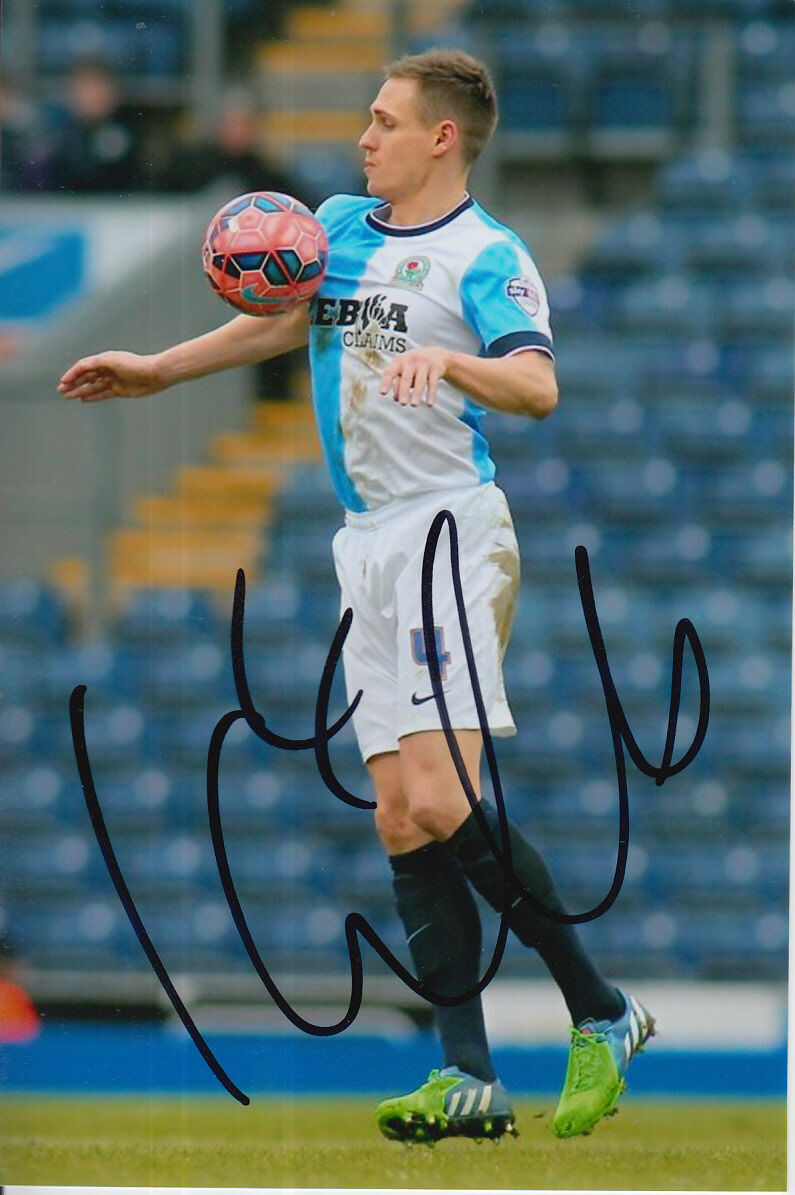 BLACKBURN ROVERS HAND SIGNED MATTHEW KILGALLON 6X4 Photo Poster painting 3.