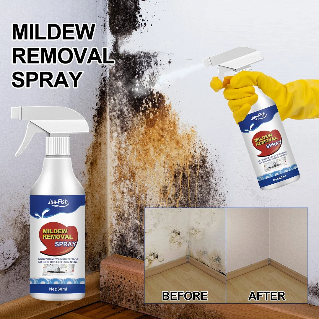 🔥HOT SALE NOW 49% OFF-Highly Effective Mould Removal Spray - Prevents Mould Regrowth🦠