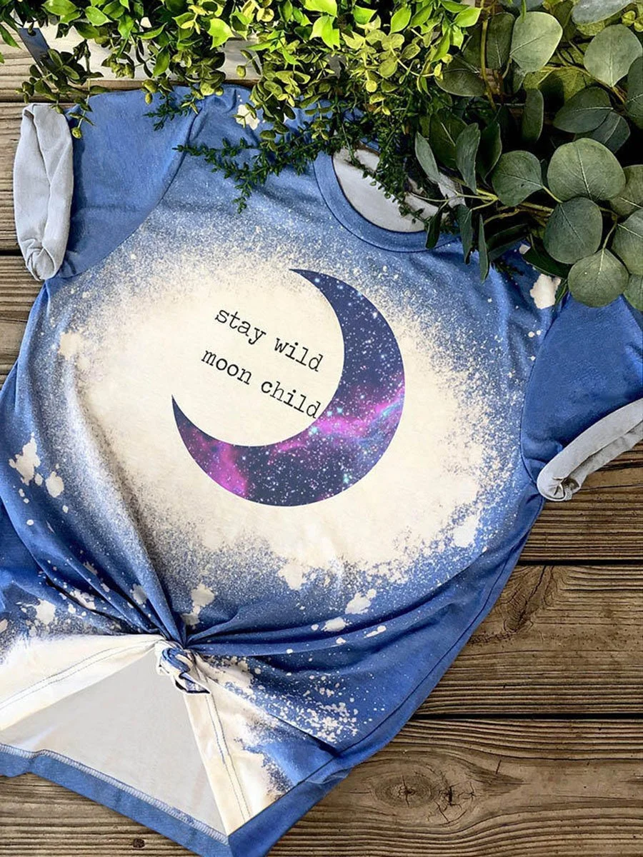 Stay Wild Moon Child Tie-Dye T-Shirt