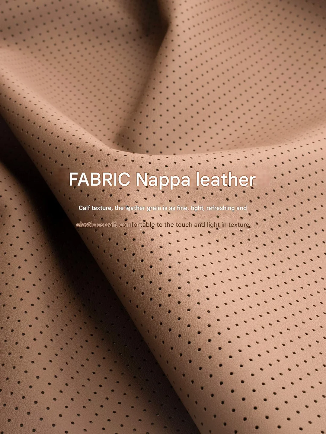 All-Season Universal Nappa leather Seat Cushions (with Logo)