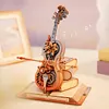 Symphony of Gorgeous Dreams Mechanical Music Box 3D Wooden Puzzle AMK63M