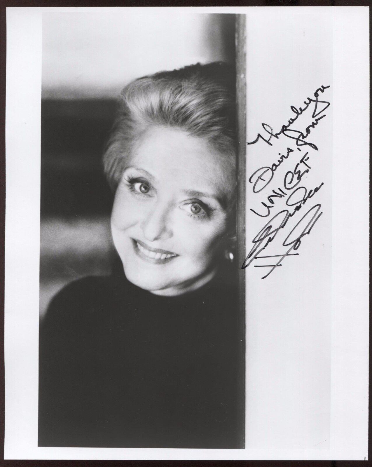 Celeste Holm Signed 8x10 Photo Poster painting Autographed Vintage AUTO Signature